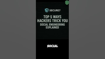 Top 5 Social Engineering Attacks Hackers Use – Protect Yourself Now | Secure7