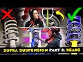 1988 Supra Suspension Upgrade pt. 2: Rears! With Koni Yellow Sport Shocks and H&R Springs! #cartips