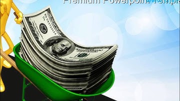 Dollar Wheelbarrow Money PowerPoint Templates Themes And Backgrounds ppt layouts