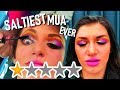 I WENT TO THE WORST REVIEWED MAKEUP ARTIST IN MY CITY for the 10000s time