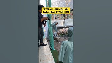 pengantin viral ‼️ pengantin pria menangis saat melihat pengantin wanita ‼️ #nikah #pengantinviral
