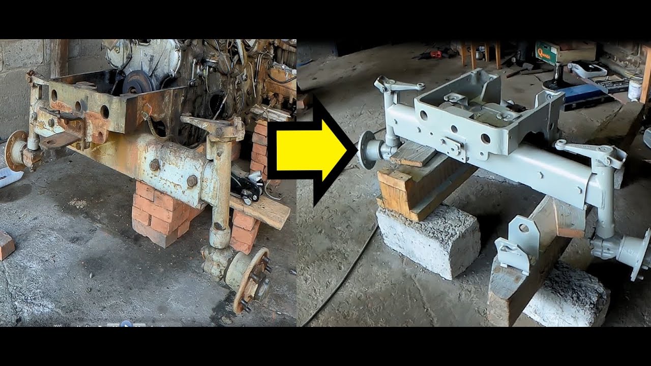 Ursus C330 🚜- Regeneracja osi przedniej🔨🔩 Ursus C330-Front axle restoration