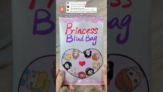 Disney Princess Blind Bag 👑 #blindbag #papercraft #asmr #diy #shorts #papersquishy