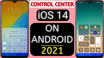 Install iOS 14 Control Center In Any Phones || Control Center iOS 14 In Android 2021 - Mahesh Patel