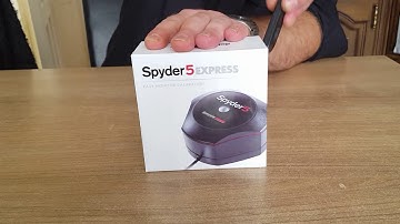 Unboxing de datacolor Spyder 5 Express.