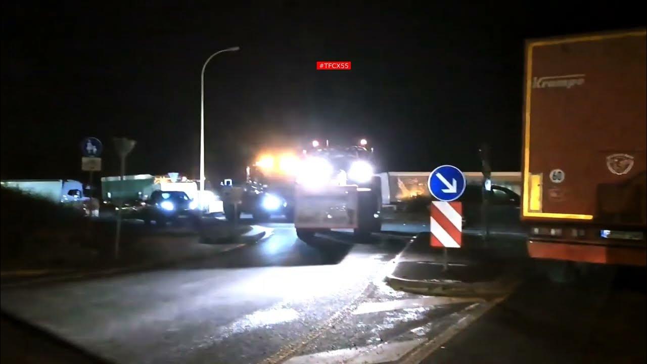 Bauernstreik 08.01.2024 Großbeeren - YouTube