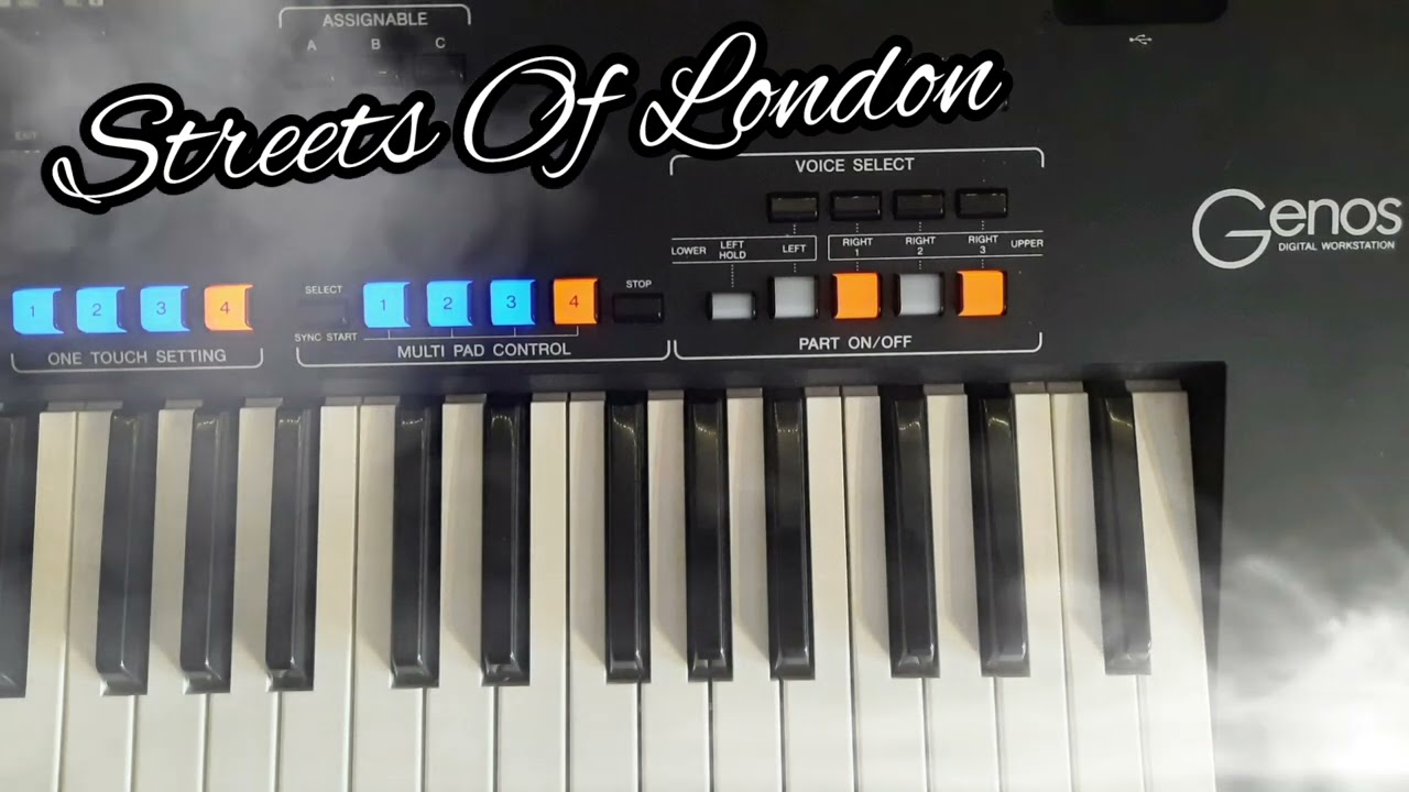 Streets Of London - Ralph McTell Cover by Yamaha Genos Keyboard Music