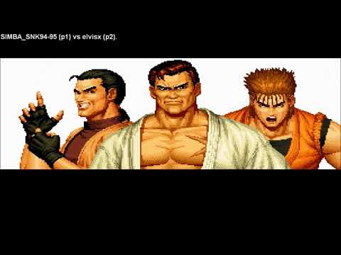 Fightcade 👊 The King Of Fighters 94 👊🏽 SIMBA_SNK94-95 🇺🇸 Vs Elvisx 🇵🇪
