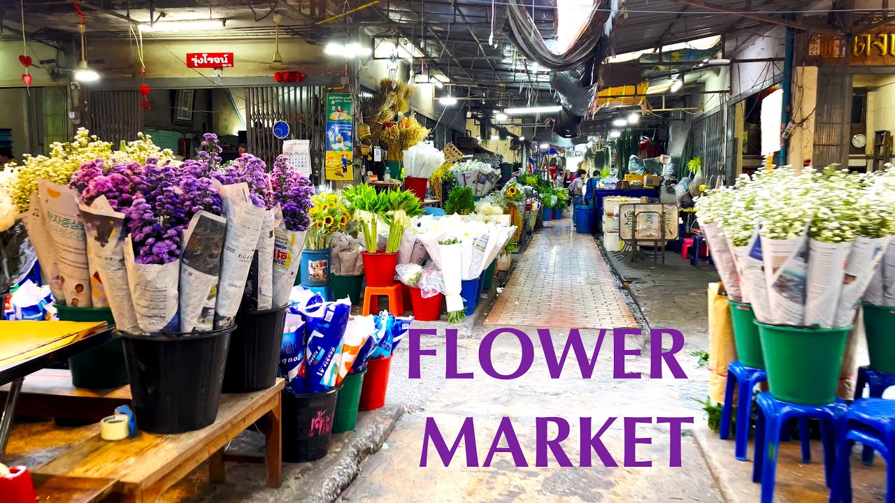 Bangkok Flower Market Times Best Flower Site