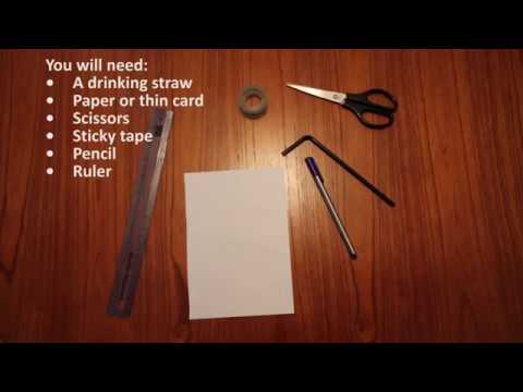 Straw Rockets