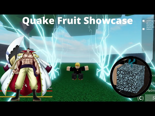 Quake awk showcase #quake #bloxfruits #roblox #fruit #fyp #FYP
