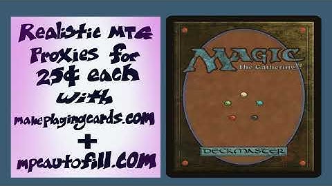 MPC MTG Proxy Review