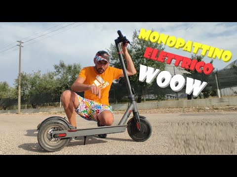 Monopattino Woow di Unieuro Power 350W - Max speed 25Km/h - Autonomia 18km  - YouTube