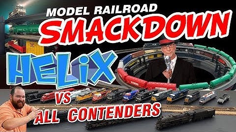 HELIX vs ALL CONTENDERS - Model Railroad Smackdown