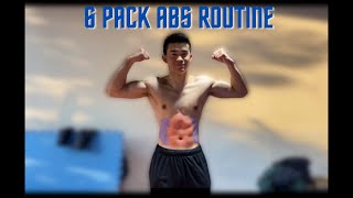 SIMPLE 6 PACK ABS ROUTINE // All you need is the floor