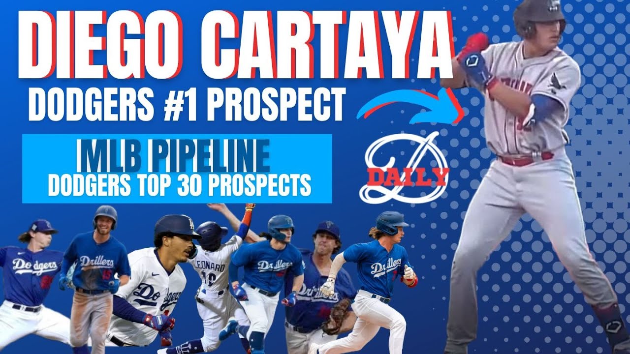 Diego Cartaya, Dodgers #1 MLB Pipeline Top 30 Prospect Feature, as Part of  the Top 30 Series 