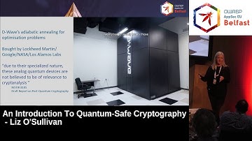 AppSec EU 2017 An Introduction To Quantum Safe Cryptography by Liz O