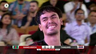 BANGLADESH VS THAILAND Match highlights - SEMI FINAL -1 - Bangabandhu Cup 2023