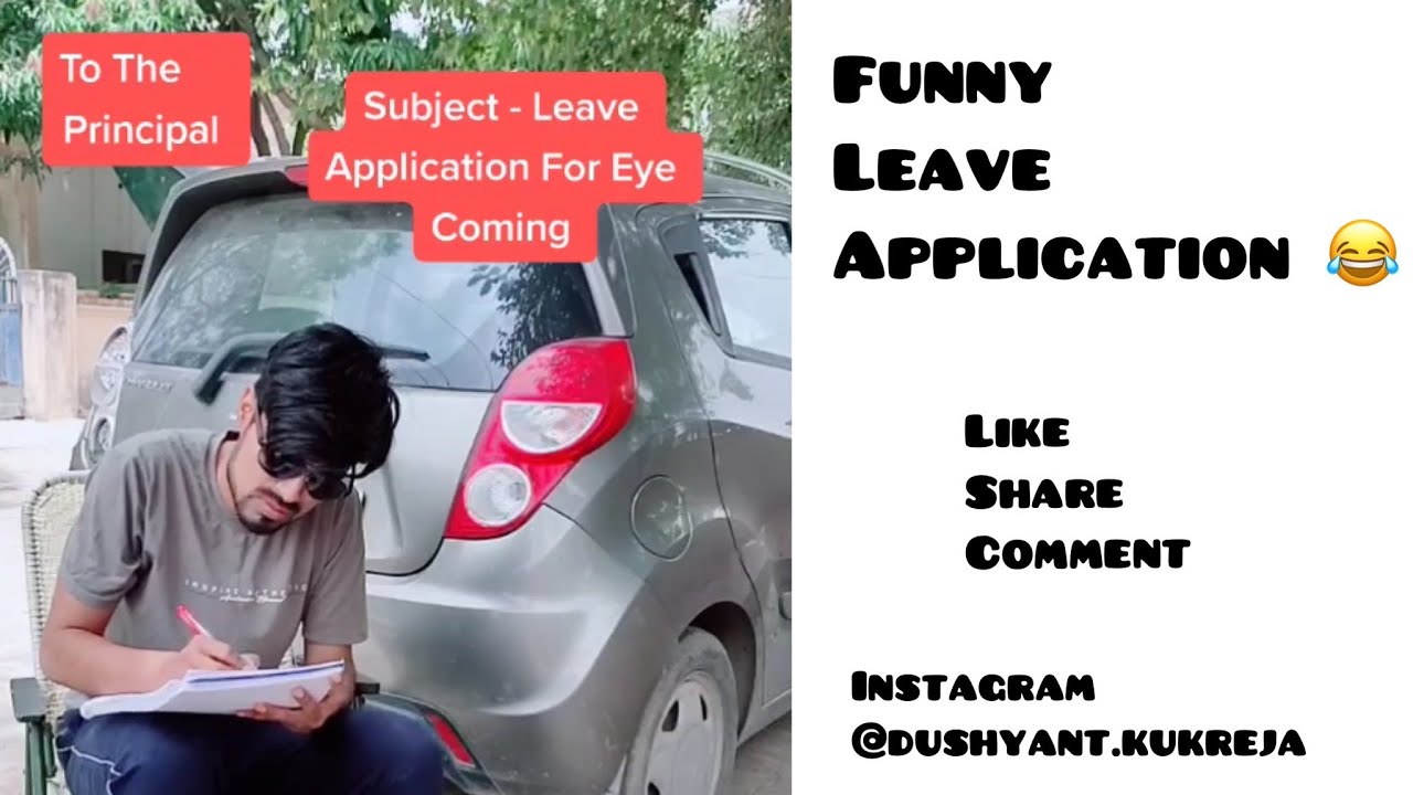 Funny Leave Application ? || Top Viral Tiktok Lockdown Videos || Dushyant Kukreja #shorts #ytshorts