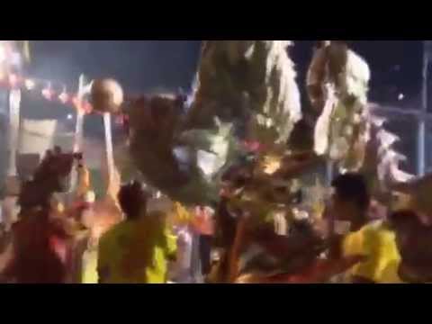 20140727『桃聯廣澤會舘』支援民視八點檔本土連續劇『嫁妝』A組廟會陣頭場面側錄花絮-end