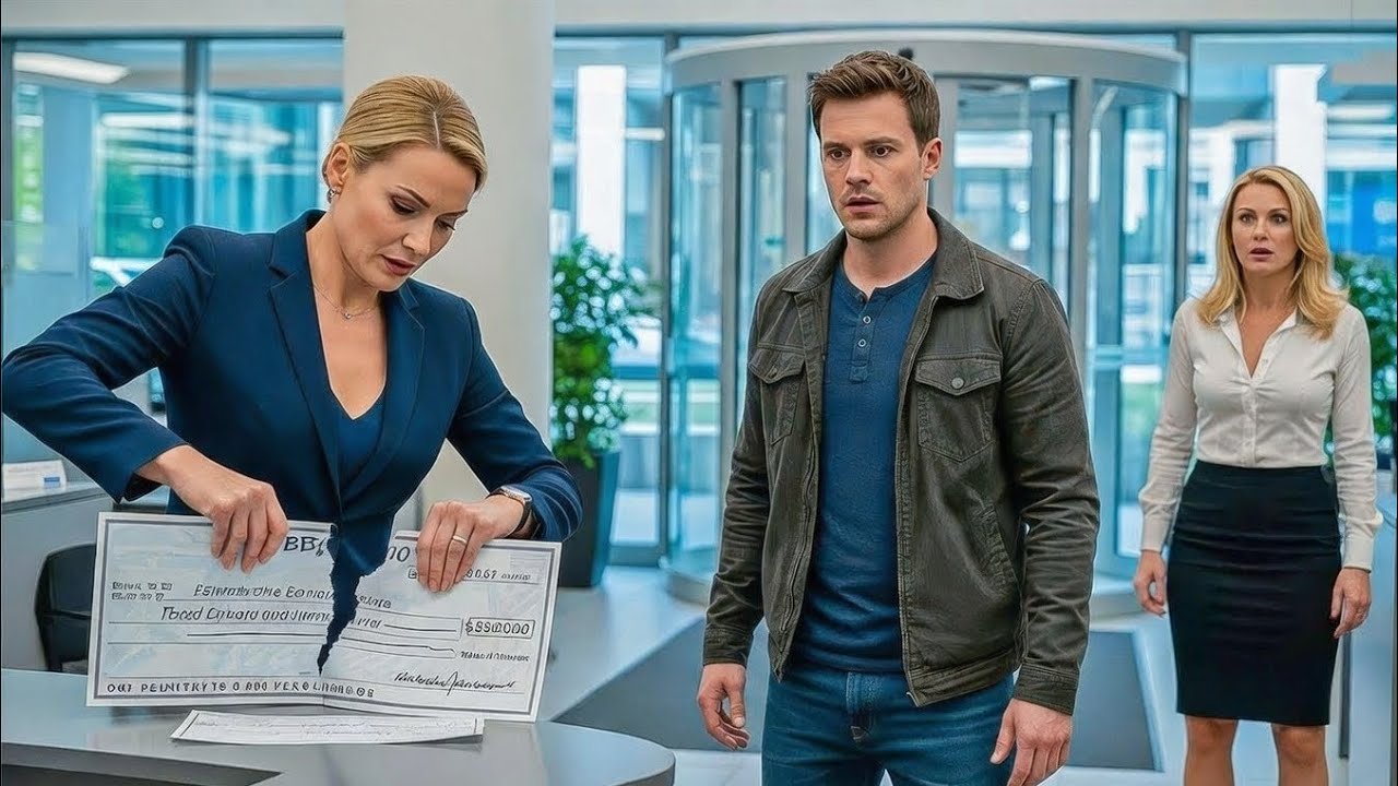 Bank Manager Tore Up a Single Dad’s $10M Check — Then Her Boss Called Him “Sir”