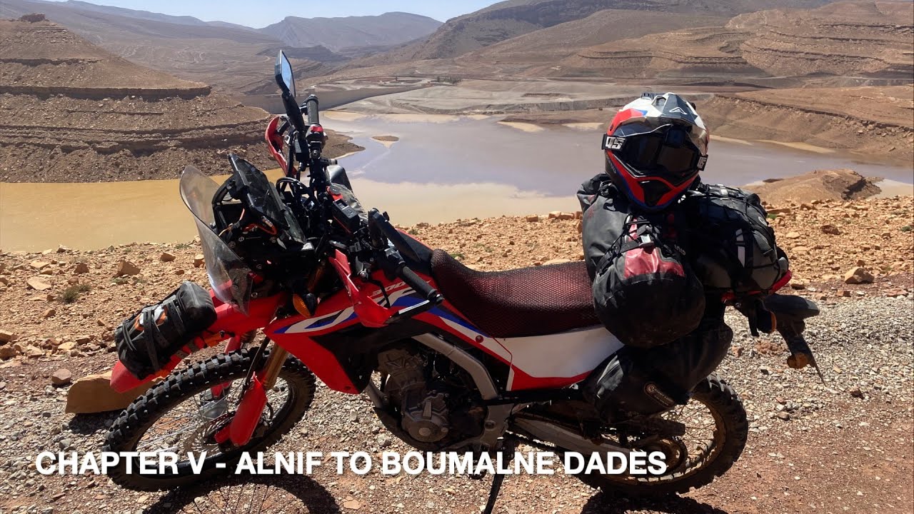 Morocco with the Honda CRF300L - Episode V - Alnif to Boumalne Dadès