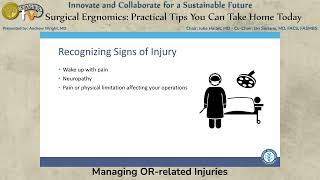 Managing OR-related Injuries