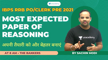 Most Expected Paper of Reasoning | Day 2 | IBPS RRB PO/Clerk Pre 2021 | Sachin Modi
