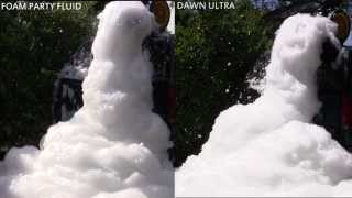 Foam Party Soap vs. Dawn Dish Soap (DIY Foam Machine)