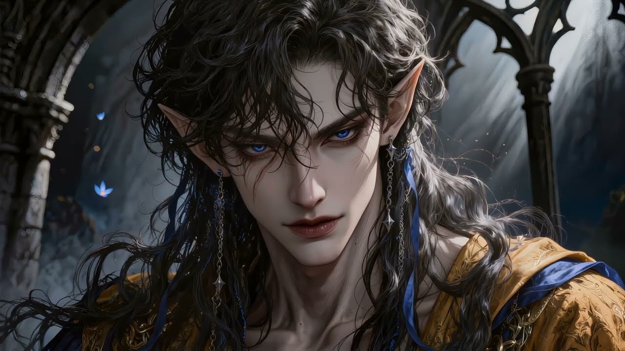 The Dark Fae Prince & His Little Iris | A Dark Fantasy Song (Lyric Video)