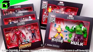 New 80 Years MARVEL LEGENDS 2 packs!