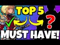 Top 5 must have units solo leveling arise