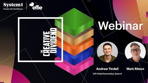 The Creative Dividend Webinar