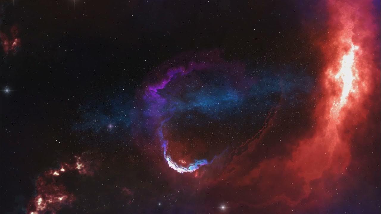 Starfield constellation. Космос 2014. Тройная м20 туманность. Космический фон. Стоковые видео космос.