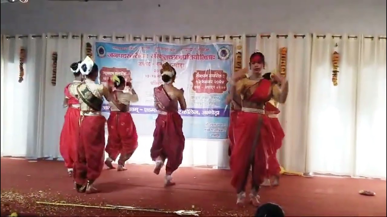 #district #sanskrit mahotsav almora #2024 #new #viralvideo