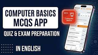 Computer Basics MCQs App | Computer Basics Quiz & Notes | MCQ Questions & Answers | Download Apps