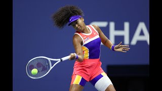 Naomi Osaka hits a stunning crosscourt winner! | US Open 2020 Hot Shots