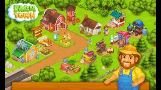 Farm Town: Happy farming Day & food farm game City - Android Gameplay screenshot 1