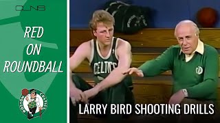 Red Auerbach and Larry Bird ☘️ ‘Red on Roundball’