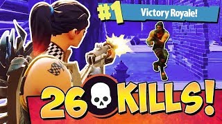Squads High Kill Fortnite Gameplay (26 KILLS)