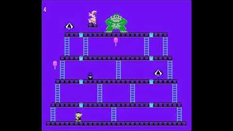 Donkey Kong (NES) - Real Time corruption