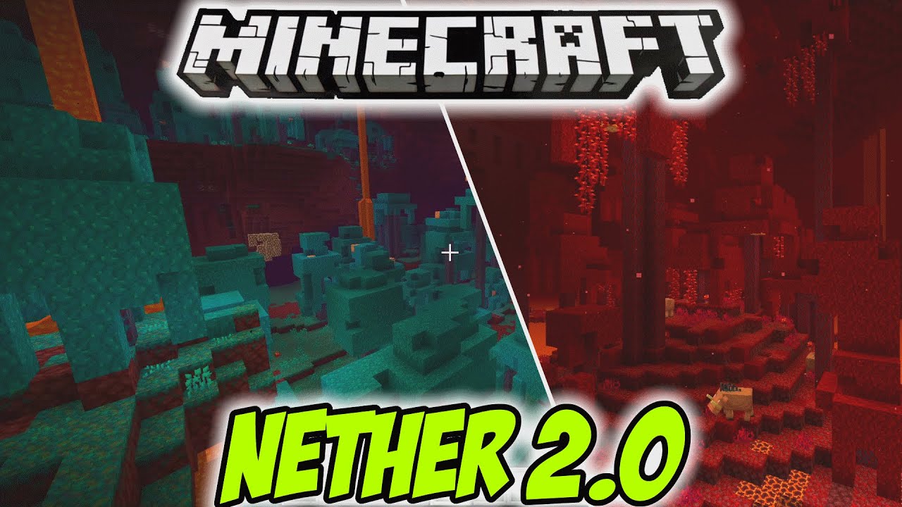 Nether 2.0 🤩😱 || Minecraft Snapshot 20w06a [MC 1.16] - YouTube