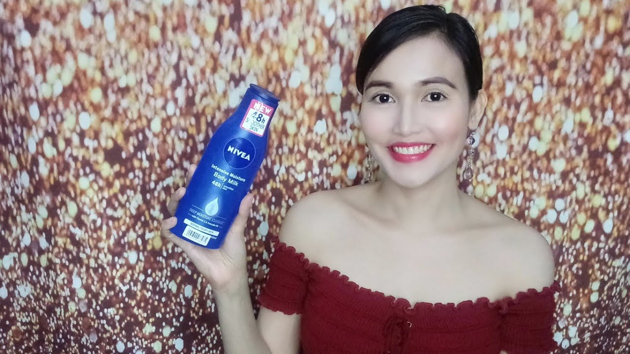 NIVEA Intensive Moisture Body Milk Lotion (tagalog) YouTube