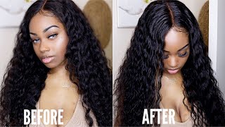 HOW I DEFINE CURLS ON WATERWAVE HAIR | ALIEXPRESS screenshot 3