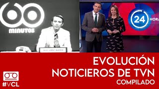 COMPILADO | Evolución de los noticieros de TVN