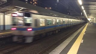 小田急3000形＋1000形更新車”急行藤沢行”鶴間駅通過