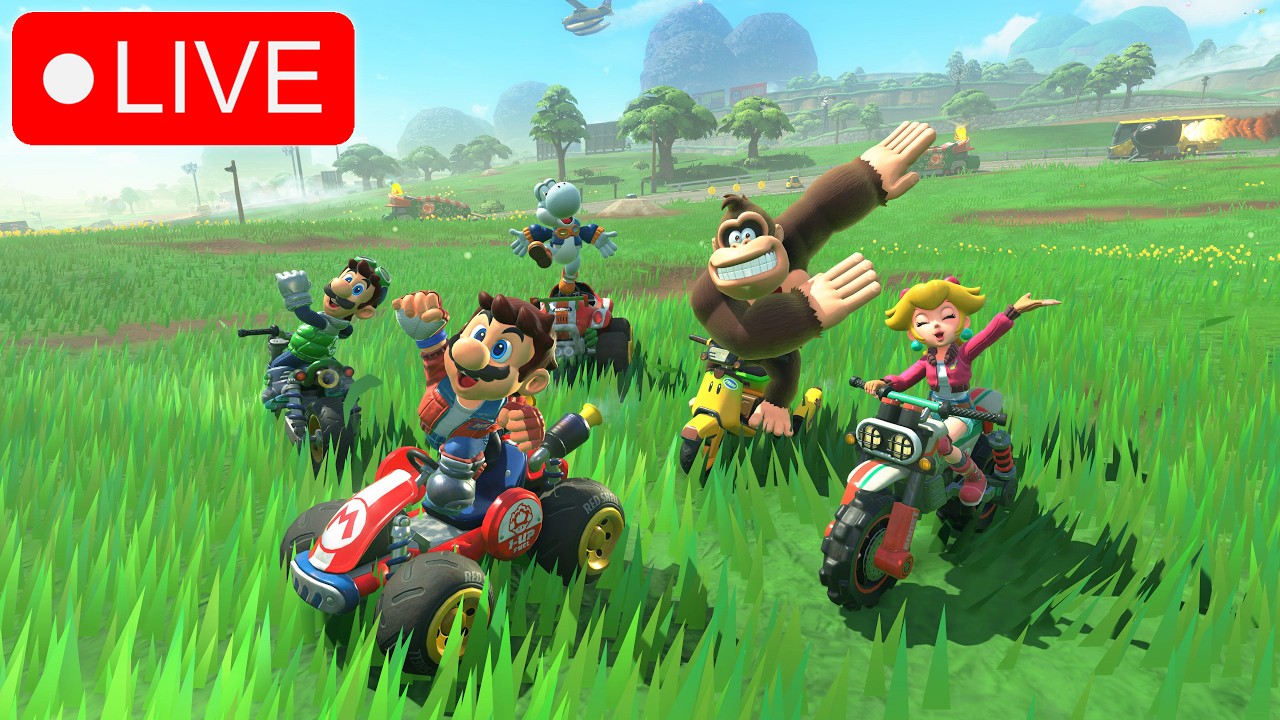 JOIN NOW - Mario Kart World Open Lobby LIVE 🏁 | Race With Me by following twitch.tv/the9thmaniac