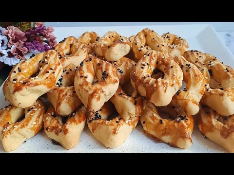 ⬇️ O Kadar Kolay Ki ????KIYIR KIYIR AĞIZDA DAĞILAN TUZLU KURABİYE TARİFİ ????#kurabiyetarifleri