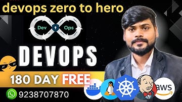 DEVOPS 180 DAY FREE IN HINDI || DEVOPS ZERO TO HERO FREE COURSE #devopsbustechnology #awsdevops