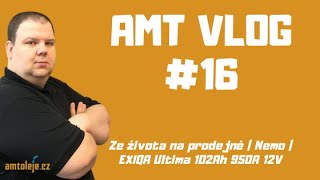AMT vlog #16 | Ze života na prodejně | Citroën Nemo | EXIQA Ultima 102Ah 950A 12V - bateriecepek.cz